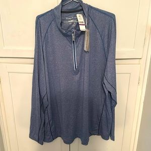 New with tag Tommy Bahama 1/2 zip sweater men’s sz XXL